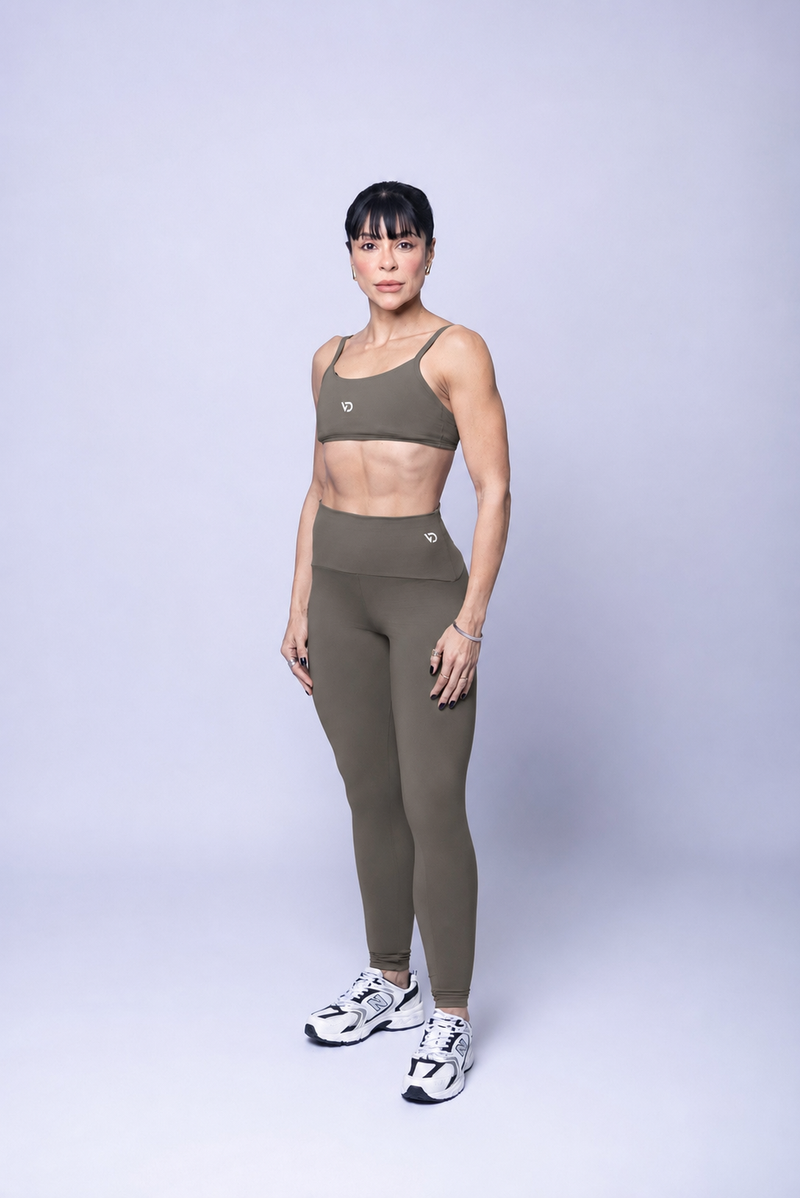 CONJUNTO DE LEGGING Fluxo - VERDE MILITAR