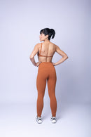 CONJ. DE LEGGING Fluxo - CARAMELO