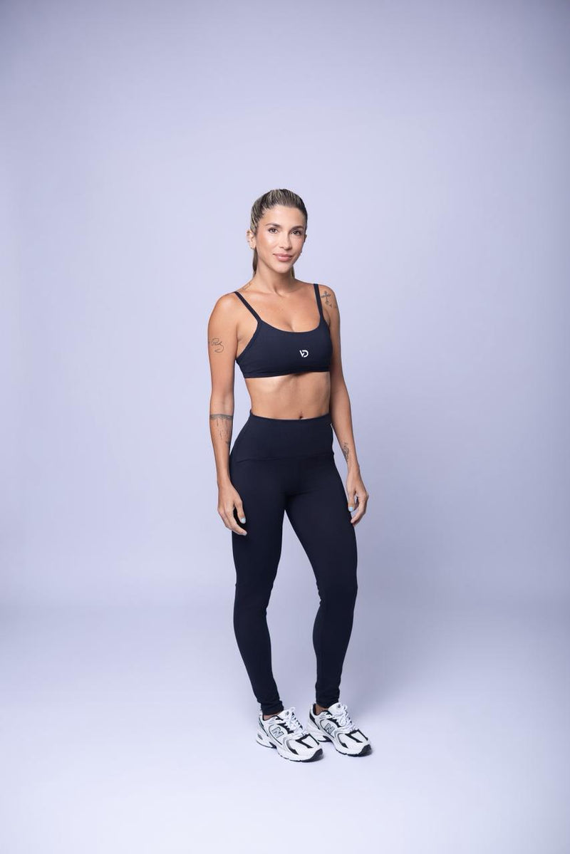 CONJ. DE LEGGING FLUXO - PRETO