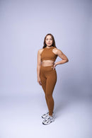 CONJ. DE LEGGING BRUMA - MARROM MONK